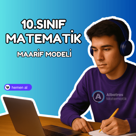 10.Sınıf Matematik Maarif Modeli Grup Canlı Ders - (12 canlı ders/ay)