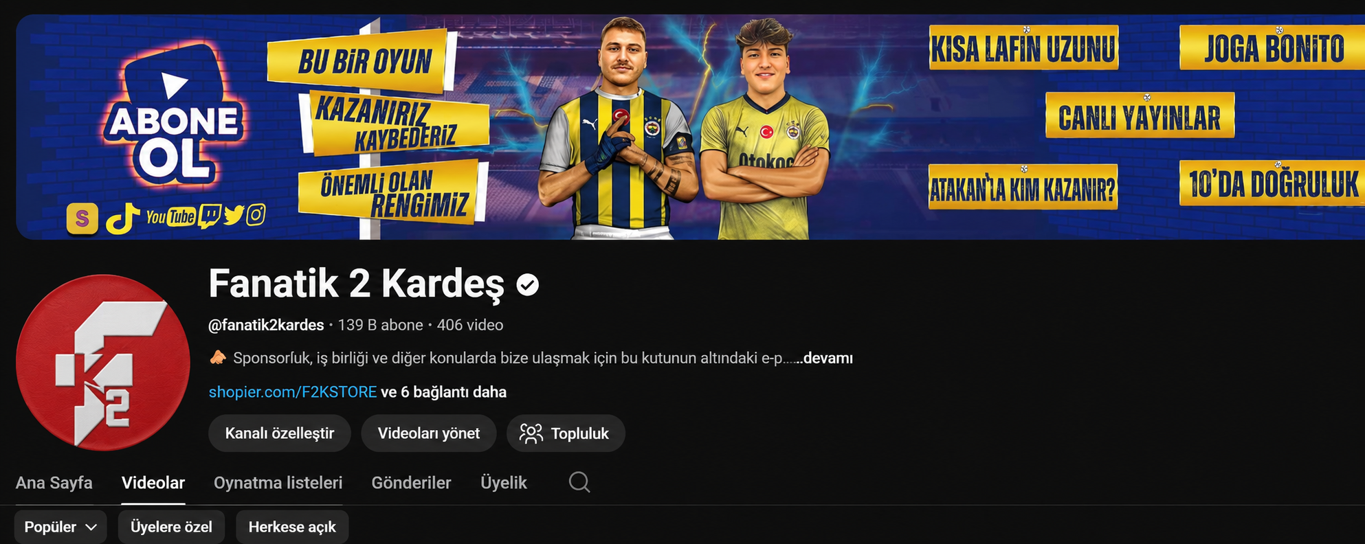 Fanatik 2 Kardeş Kimdir ?