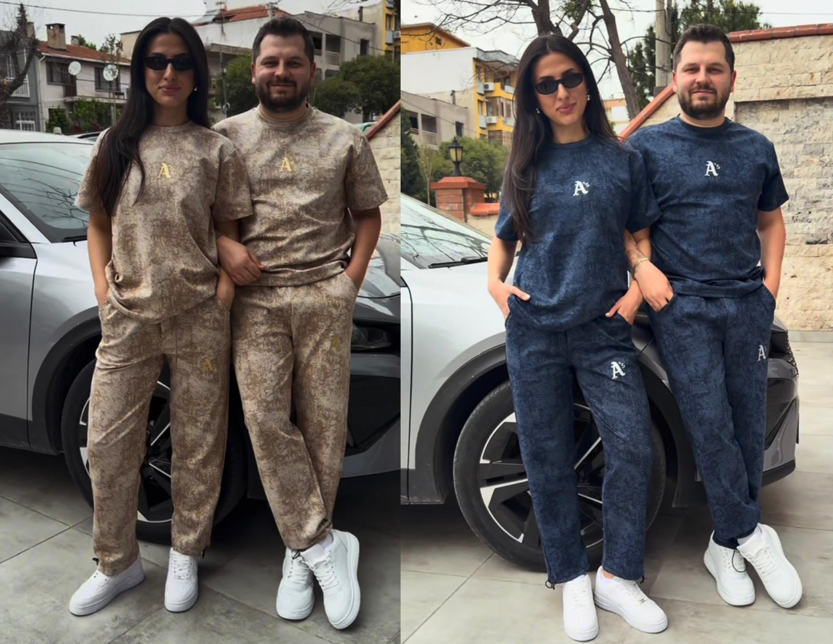 Yıkamalı Batik Takımlar