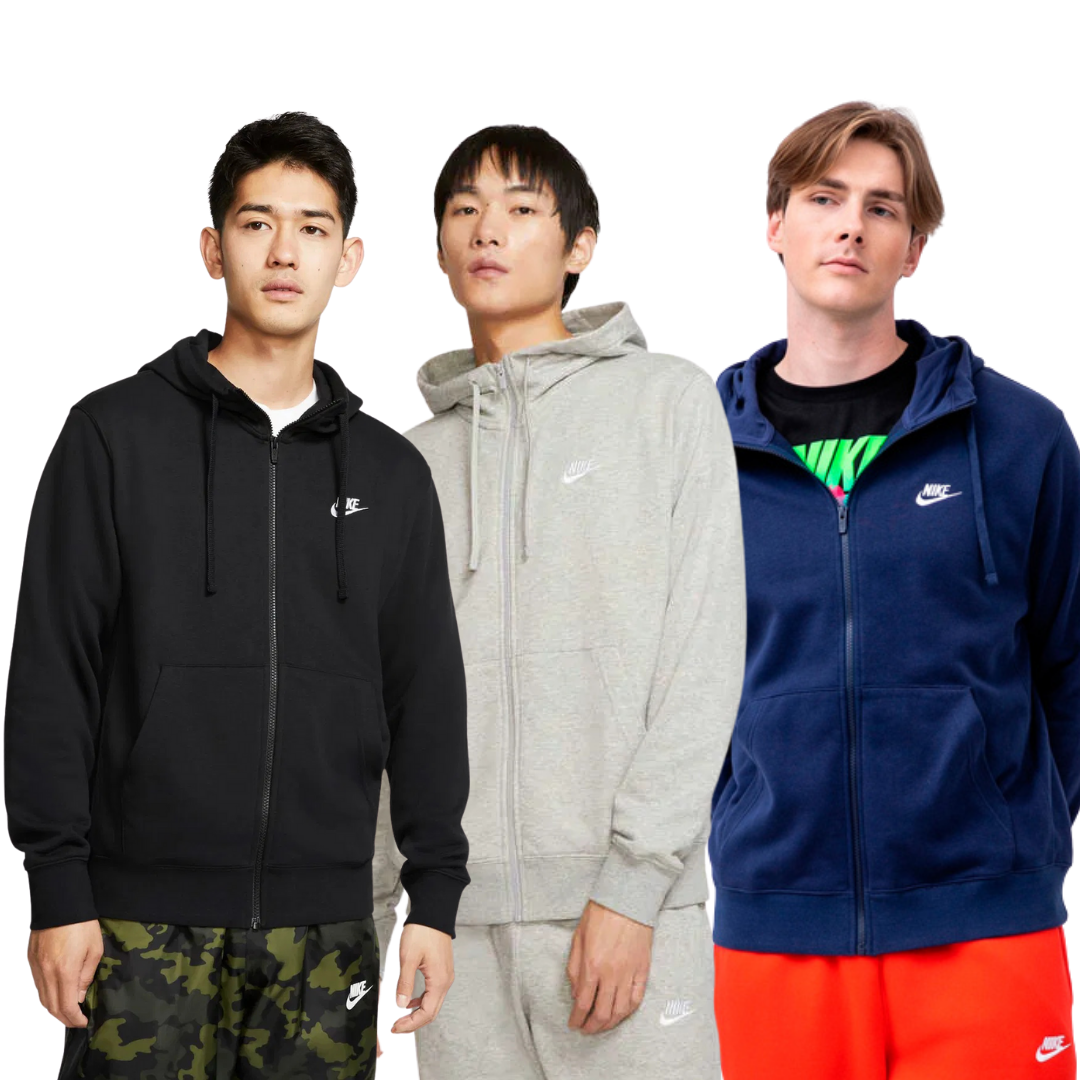 Club Fleece Full-Zip Fermuarlı Hoodie